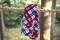 1.5" WIDE Patriotic Martingale Collar | Patriotic Greyhound Collar | USA Stars Martingale Collar | America Flag Dog Collar product 1